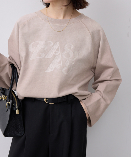 SCREEN STARS(スクリーンスターズ)の「SCREEN STARS/スクリーンスターズ SLOBE別注 LOGOカットソー(Tシャツ/カットソー・レディース・チャコールグレー/ベージュ系その他/ピンク・FREE)」の21枚目の写真