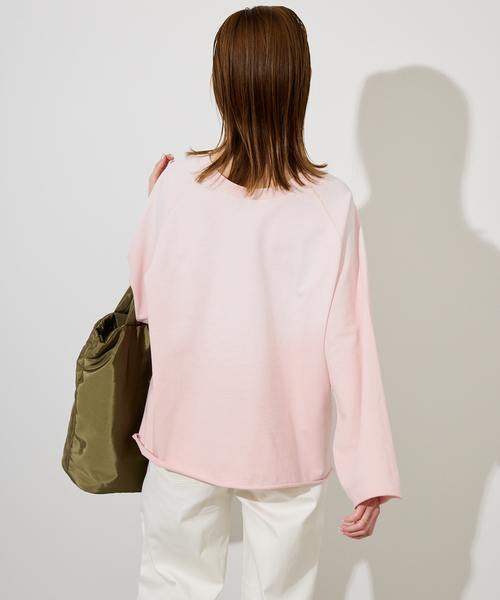 SCREEN STARS（スクリーンスターズ）の「SCREEN STARS/スクリーンスターズ SLOBE別注 LOGOカットソー 【洗濯機使用可能】（Tシャツ/カットソー・レディース・チャコールグレー/ベージュ系その他/ピンク・FREE）」の20枚目の写真