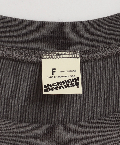 SCREEN STARS（スクリーンスターズ）の「SCREEN STARS/スクリーンスターズ SLOBE別注 LOGOカットソー 【洗濯機使用可能】（Tシャツ/カットソー・レディース・チャコールグレー/ベージュ系その他/ピンク・FREE）」の10枚目の写真