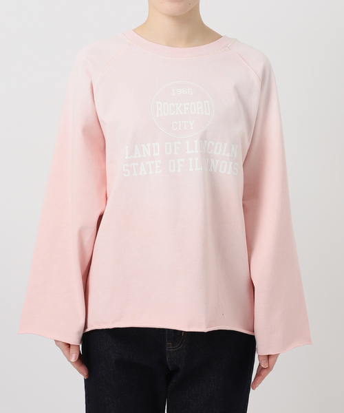 SCREEN STARS（スクリーンスターズ）の「SCREEN STARS/スクリーンスターズ SLOBE別注 LOGOカットソー 【洗濯機使用可能】（Tシャツ/カットソー・レディース・チャコールグレー/ベージュ系その他/ピンク・FREE）」の12枚目の写真