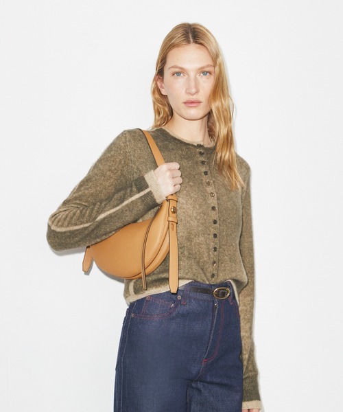 TORY BURCH ピース&ラブコレクション　ハーフムーン2wayバッグ TORY BURCH ピース&ラブコレクション ハーフムーン2wayバッグ 美品