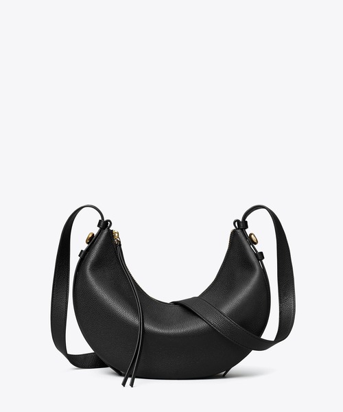 TORY BURCH(トリーバーチ)の「ロミー ハーフムーンバッグ(ショルダーバッグ・レディース・ブラック/ブラウン/キナリ・ONE SIZE)」の13枚目の写真