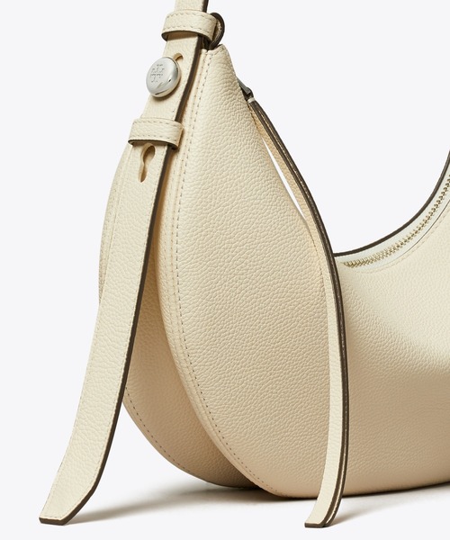 TORY BURCH(トリーバーチ)の「ロミー ハーフムーンバッグ(ショルダーバッグ・レディース・ブラック/ブラウン/キナリ・ONE SIZE)」の17枚目の写真
