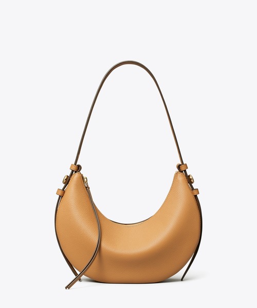 TORY BURCH(トリーバーチ)の「ロミー ハーフムーンバッグ(ショルダーバッグ・レディース・ブラック/ブラウン/キナリ・ONE SIZE)」の7枚目の写真