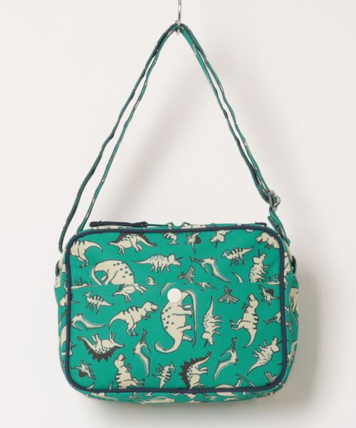 Ocean&Ground（オーシャン&グラウンド）の「ｼｮﾙﾀﾞｰﾊﾞｯｸﾞ DINO（ショルダーバッグ・キッズ・ライトブラウン/グリーン・FREE）」の14枚目の写真