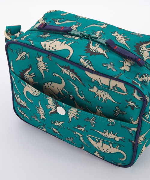 Ocean&Ground（オーシャン&グラウンド）の「ｼｮﾙﾀﾞｰﾊﾞｯｸﾞ DINO（ショルダーバッグ・キッズ・ライトブラウン/グリーン・FREE）」の9枚目の写真