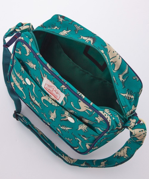 Ocean&Ground（オーシャン&グラウンド）の「ｼｮﾙﾀﾞｰﾊﾞｯｸﾞ DINO（ショルダーバッグ・キッズ・ライトブラウン/グリーン・FREE）」の11枚目の写真