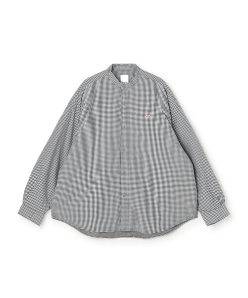 Men's Insulation Stand Collar Shirt Jacket Plaid（ブルゾン