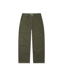 MANNERGRAM（マナーグラム）の「[バンセット 日本輸入生地] カチオンコットンパンツ レギュラーフィット_FIT5 カーキ（その他パンツ）」