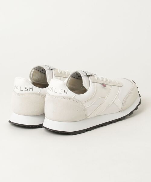 WALSH（ウォルシュ）の「【限定】WALSH/ウォルシュ TORNADO-T（スニーカー・メンズ・ホワイト・UK4/UK5/UK7/UK8/UK9）」の2枚目の写真