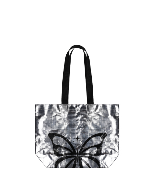 NICK&NICOLE(ニックアンドニコール)の「SIGNATURE BUTTERFLY REUSABLE BAG_SILVER(ショルダーバッグ・レディース・その他・FREE)」の1枚目の写真