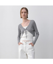 PAVEL CROP KNIT CARDIGAN(CD-2184)