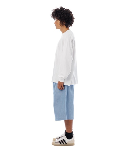 Sandinista（サンディニスタ）の「Light Denim Easy Baggy Shorts / 薄手デニムバギーショーツ（その他パンツ・メンズ・ライトブルー・FREE）」の7枚目の写真