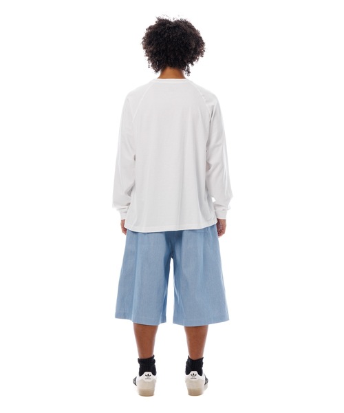 Sandinista（サンディニスタ）の「Light Denim Easy Baggy Shorts / 薄手デニムバギーショーツ（その他パンツ・メンズ・ライトブルー・FREE）」の8枚目の写真