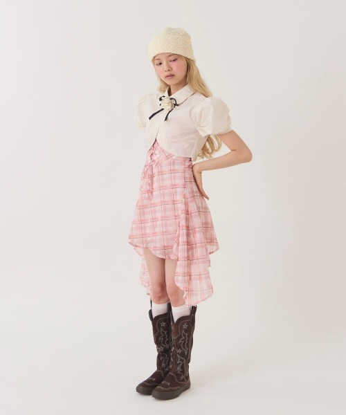 kaorinomori(カオリノモリ)の「kaorinomori パフィビーニー / カオリノモリ(ニットキャップ/ビーニー・レディース・クリーム/スカイブルー/ブラック・FREE)」の17枚目の写真