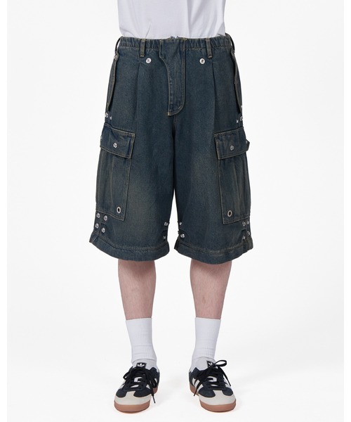FORSOMEONE(フォーサムワン)の「FORSOMEONE 8POCKET CARGO DENIM(デニムパンツ・メンズ・インディゴブルー・46/50)」の7枚目の写真