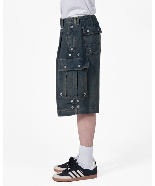 FORSOMEONE(フォーサムワン)の「FORSOMEONE 8POCKET CARGO DENIM(デニムパンツ・メンズ・インディゴブルー・46/50)」の8枚目の写真