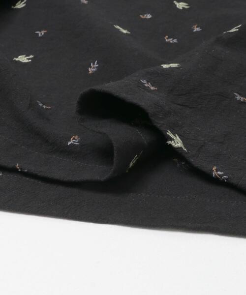 かぐれ(カグレ)の「ツバメ刺繍ラップスカート(スカート・レディース・ブラック/アイボリー・FREE)」の15枚目の写真
