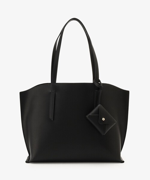 Afternoon Tea(アフタヌーンティー)の「トートバッグ(トートバッグ・レディース・ブラック/グレー・ONE SIZE)」の1枚目の写真