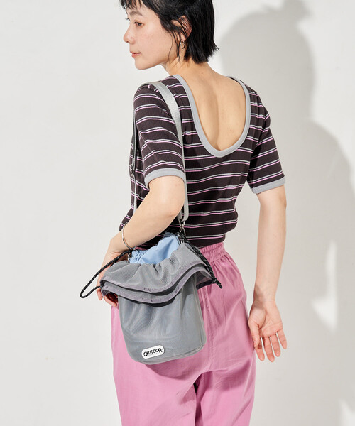 【別注】OUTDOOR PRODUCTS フリルキンチャクバッグ OUTDOOR PRODUCTS（アウトドアプロダクツ）の「【別注】OUTDOOR