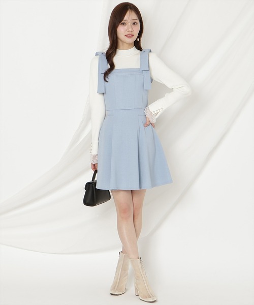 WILLSELECTION(ウィルセレクション)の「【セットアップ対応】リボンショルダービスチェ(その他トップス・レディース・ブラック/ピンク/ブルー/オフホワイト・FREE)」の20枚目の写真