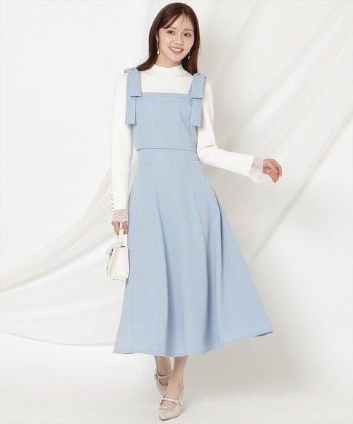 WILLSELECTION(ウィルセレクション)の「【セットアップ対応】リボンショルダービスチェ(その他トップス・レディース・ブラック/ピンク/ブルー/オフホワイト・FREE)」の21枚目の写真