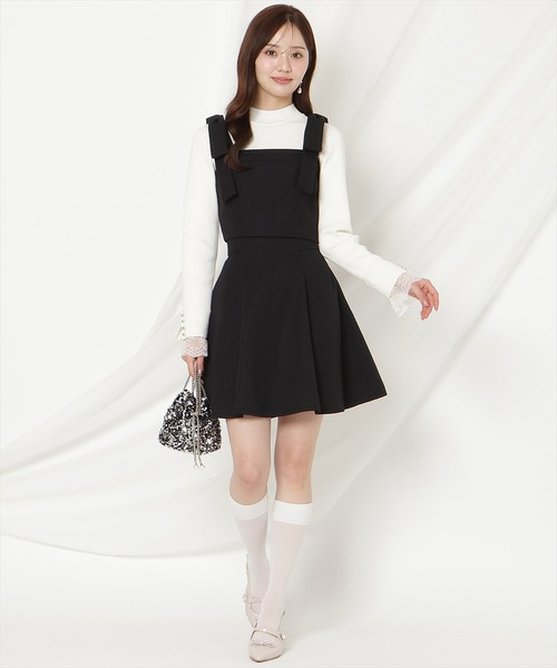 WILLSELECTION(ウィルセレクション)の「【セットアップ対応】リボンショルダービスチェ(その他トップス・レディース・ブラック/ピンク/ブルー/オフホワイト・FREE)」の17枚目の写真