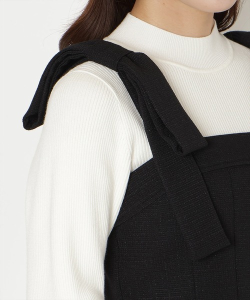 WILLSELECTION(ウィルセレクション)の「【セットアップ対応】リボンショルダービスチェ(その他トップス・レディース・ブラック/ピンク/ブルー/オフホワイト・FREE)」の15枚目の写真