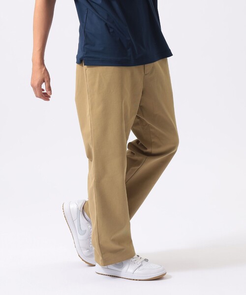 BEAMS GOLF（ビームスゴルフ）の「ORANGE LABEL / ワイド ストレートパンツ（その他パンツ・メンズ・ブラック/ベージュ・MEDIUM/LARGE/X-LARGE/SMALL）」の7枚目の写真