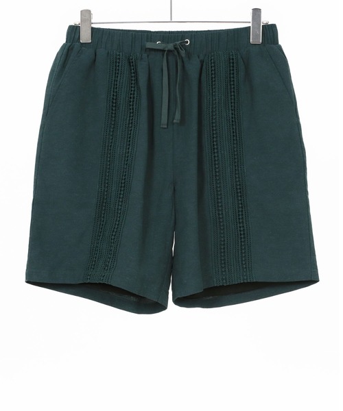 CAMBIO（カンビオ）の「mp14679-Cotton Linen Tape Switch Short Pants ショートパンツ(CAM26SS-014)（その他パンツ・メンズ・ブラック/ベージュ/グリーン・L/M/S）」の21枚目の写真
