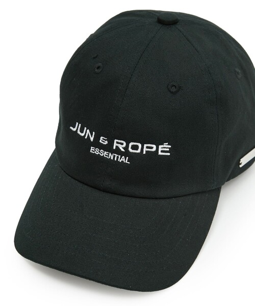 JUN&ROPE'（ジュンアンドロペ）の「【ESSENTIAL】ロゴ入りキャップ（キャップ・メンズ・ホワイト/ネイビー/ブラック・FREE）」の7枚目の写真