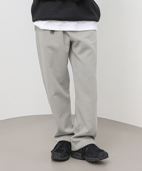 MODERMENT（モダーメント）の「オールラウンダー ベルト付き ストリング スウェットパンツ [ダスティベージュ]（スウェットパンツ・レディース・その他・LARGE/MEDIUM/X-LARGE）」の4枚目の写真