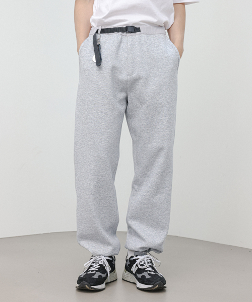 MODERMENT（モダーメント）の「オールラウンダー ベルト付き ストリング スウェットパンツ [ダスティベージュ]（スウェットパンツ・レディース・その他・LARGE/MEDIUM/X-LARGE）」の5枚目の写真