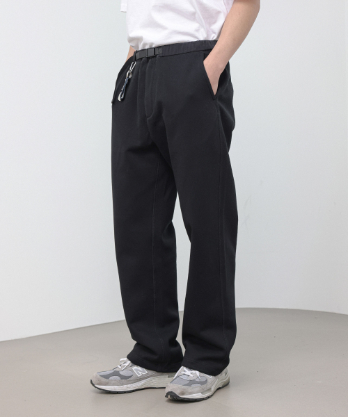 MODERMENT（モダーメント）の「オールラウンダー ベルト付き ストリング スウェットパンツ [ダスティベージュ]（スウェットパンツ・レディース・その他・LARGE/MEDIUM/X-LARGE）」の6枚目の写真