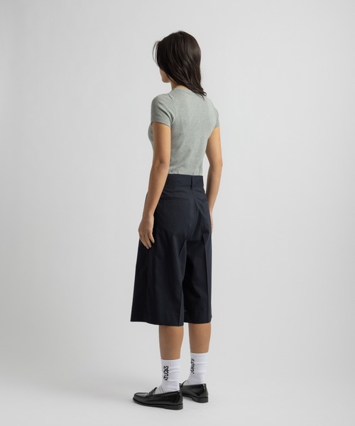 Saturdays NYC（サタデーズ ニューヨークシティ ）の「Naomi Ribbed Tee | WOMEN（Tシャツ/カットソー・レディース・ホワイト/ベージュ/グレー・S/M/L）」の12枚目の写真