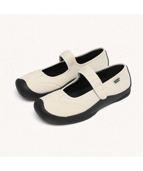 MAC MOC(マックモック)の「Kkokka カジュアルメリージェンスニーカー 2.5cm(バレエシューズ・レディース・ブラック/カーキ/Cream・22.5cm/23cm/23.5cm/24cm/24.5cm/25cm)」の3枚目の写真