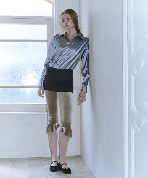 LE TALON（ルタロン）の「《WEB限定》Le decore  / ル デコレ ballerina パンプス（パンプス・レディース・ブラウン/ピンク/ブラック×ブラック・22cm/22.5cm/23cm/23.5cm/24cm/24.5cm/25cm）」の22枚目の写真