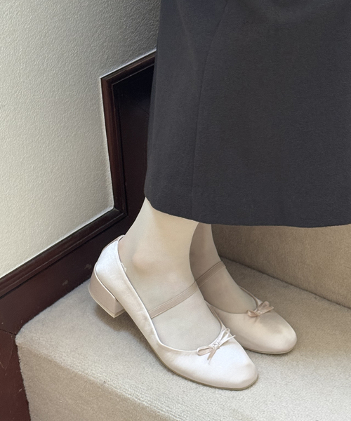 LE TALON（ルタロン）の「《WEB限定》Le decore  / ル デコレ ballerina パンプス（パンプス・レディース・ブラウン/ピンク/ブラック×ブラック・22cm/22.5cm/23cm/23.5cm/24cm/24.5cm/25cm）」の4枚目の写真