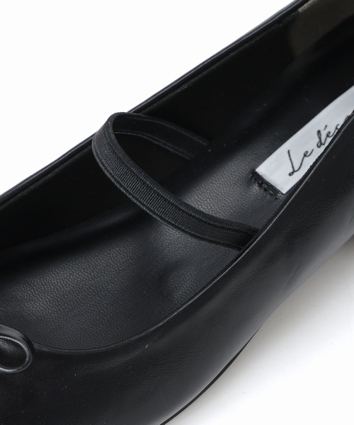 LE TALON（ルタロン）の「《WEB限定》Le decore  / ル デコレ ballerina パンプス（パンプス・レディース・ブラウン/ピンク/ブラック×ブラック・22cm/22.5cm/23cm/23.5cm/24cm/24.5cm/25cm）」の11枚目の写真