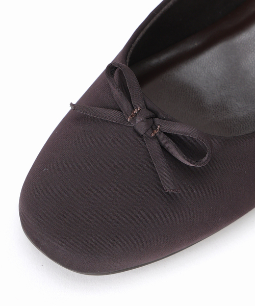 LE TALON（ルタロン）の「《WEB限定》Le decore  / ル デコレ ballerina パンプス（パンプス・レディース・ブラウン/ピンク/ブラック×ブラック・22cm/22.5cm/23cm/23.5cm/24cm/24.5cm/25cm）」の14枚目の写真