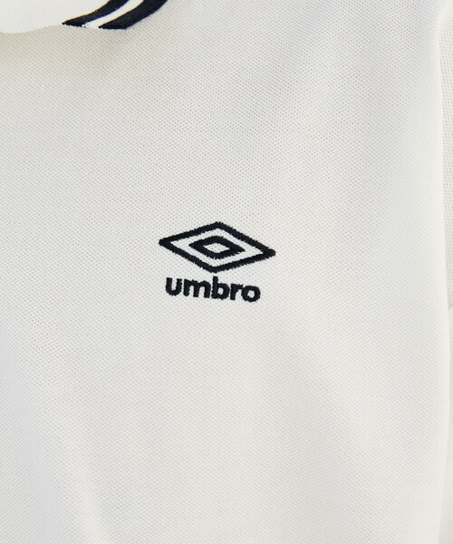 UMBRO(アンブロ)の「UMBRO × PUBLUX/アンブロ 別注 ワンポイント ロゴ 鹿子 ポロシャツ 限定展開(ポロシャツ・メンズ・ブラック/グレー/ネイビー/ホワイト・MEDIUM/LARGE)」の14枚目の写真