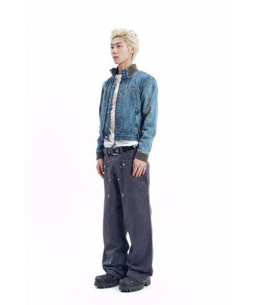 AAKAM（アーカム）の「Walt Panel Cotton Pants (Navy)（その他パンツ・レディース・その他・1/2）」の10枚目の写真