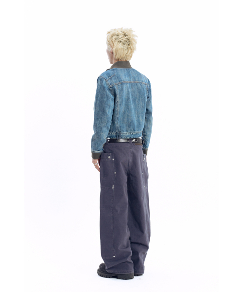 AAKAM（アーカム）の「Walt Panel Cotton Pants (Navy)（その他パンツ・レディース・その他・1/2）」の11枚目の写真