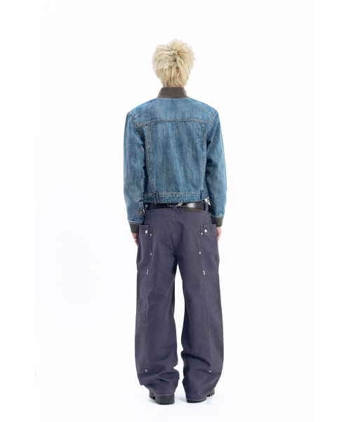 AAKAM（アーカム）の「Walt Panel Cotton Pants (Navy)（その他パンツ・レディース・その他・1/2）」の12枚目の写真