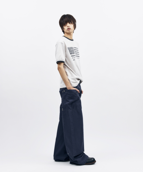 AAKAM（アーカム）の「Walt Panel Cotton Pants (Navy)（その他パンツ・レディース・その他・1/2）」の16枚目の写真