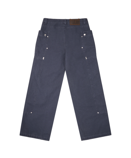 AAKAM（アーカム）の「Walt Panel Cotton Pants (Navy)（その他パンツ・レディース・その他・1/2）」の19枚目の写真