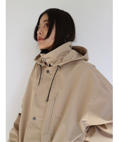 TRUNC（トランクエイティーエイト）の「Neo-Utility Tech Overcoat / ネオユーティリティテックオーバーコート（その他アウター・レディース・ブラック/ベージュ・FREE）」の13枚目の写真