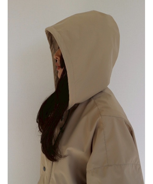 TRUNC（トランクエイティーエイト）の「Neo-Utility Tech Overcoat / ネオユーティリティテックオーバーコート（その他アウター・レディース・ブラック/ベージュ・FREE）」の20枚目の写真