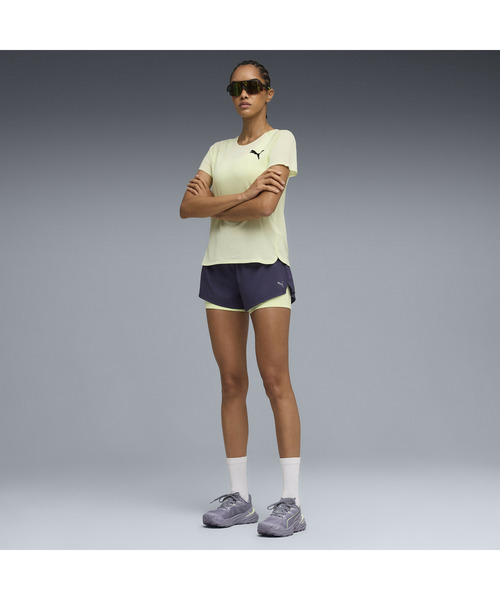 PUMA(プーマ)の「PUMA プーマ ウィメンズ ランニング ライトスピード 半袖 Tシャツ(Tシャツ/カットソー・レディース・ライム/ブラック・MEDIUM/SMALL/LARGE/X-SMALL)」の9枚目の写真