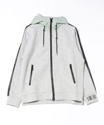 【SR】【it】【MMMM】ダンボールポンチ×PU　ZIPパーカー